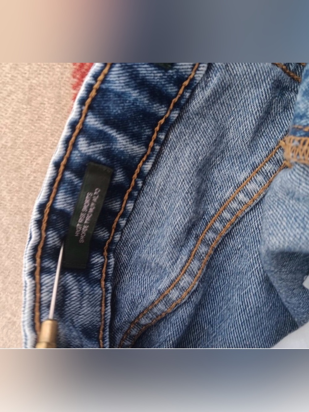 wild fable Distressed Denim Jean Shorts - Blue - Picture 4 of 4